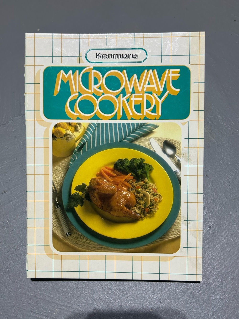 Kenmore Microwave Cookery Hard Cover Cookbook